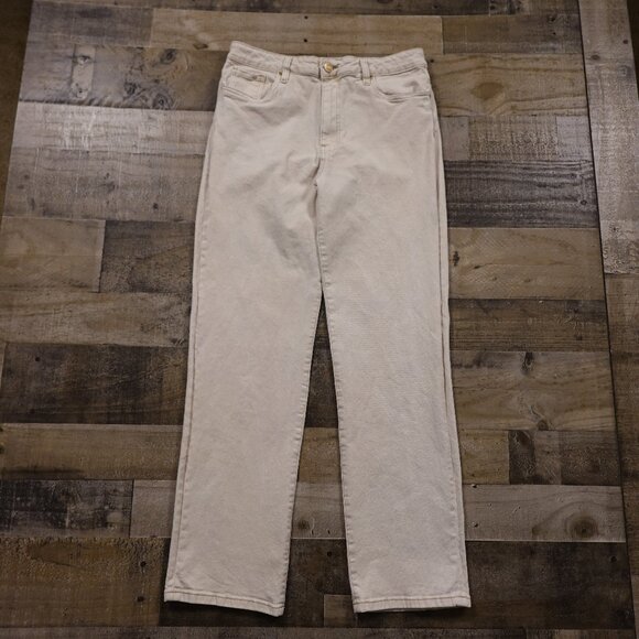 Kut from the Kloth Denim - Kut from the Kloth jeans Christine Straight Leg women's 10 cream